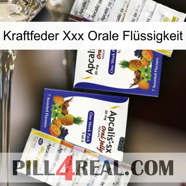 Kraftfeder Xxx Orale Flüssigkeit 12